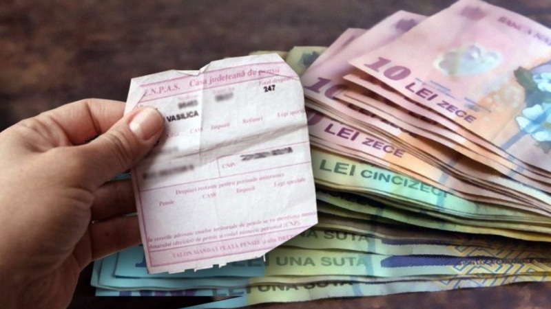 Pensii de top într-un județ din România