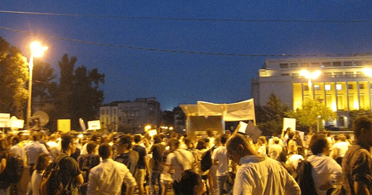 Cînd economia de piață s-a pierdut printre proteste