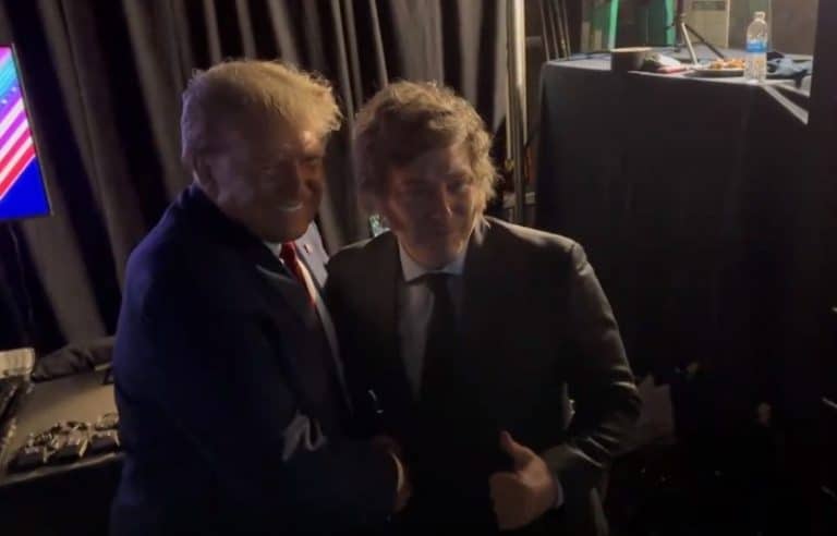Video spectacol la CPAC – Trump s-a întâlnit cu ‘mini-Trump’ Javier Milei: Make Argentina Great Again!