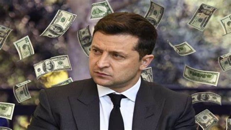 Cât a încasat președintele Ucrainei