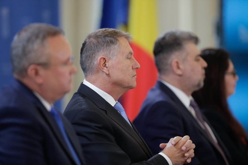 Klaus Iohannis și Marcel Ciolacu, primele mesaje după atacul Iranului asupra Israelului