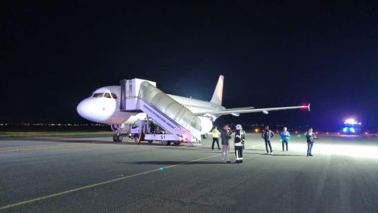 Aterizare de urgență la Timișoara