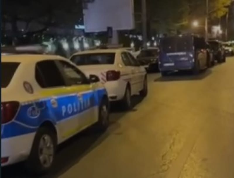 Acțiune de amploare a polițiștilor, în timpul nopții / VIDEO