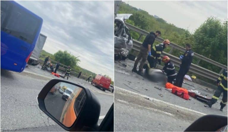 Accident deosebit de grav pe Centura Capitalei: cel puțin un mort / Elicopterul SMURD a venit în zonă