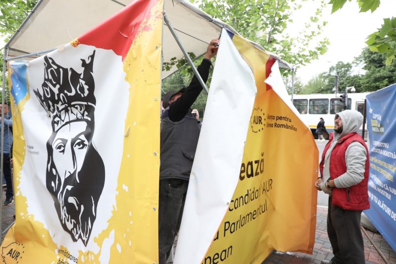 AUR, obligat să elimine afișele cu Avram Iancu