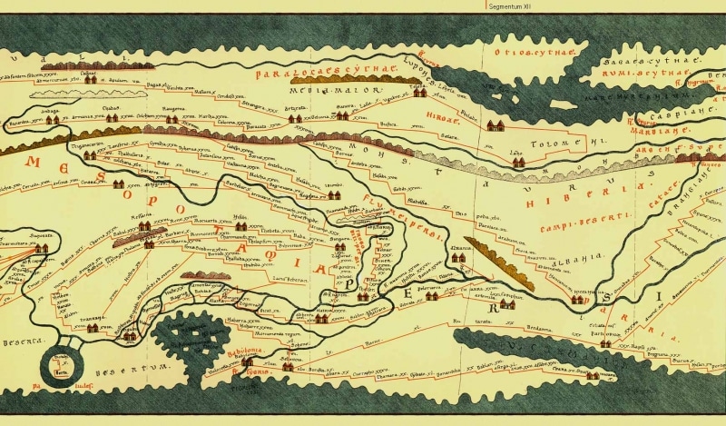 O veche hartă ‘Tabula Peutingeriană’ schimbă istoria României