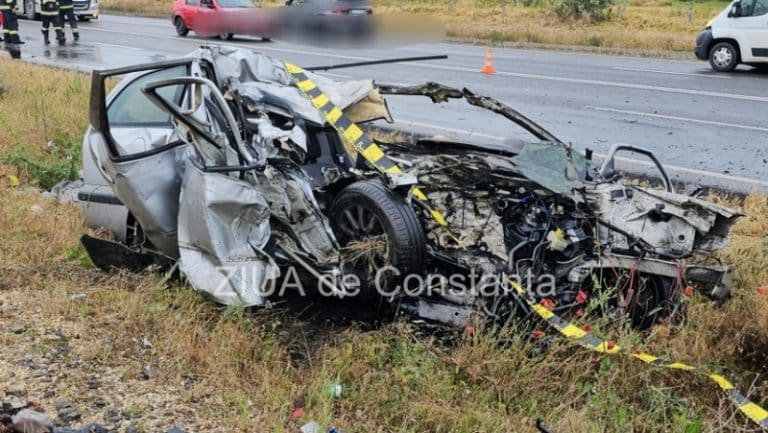 VIDEO FOTO Accident înfiorător pe drumul blestemat! Un șofer a murit în urma impactului dintre o cisternă și un autoturism