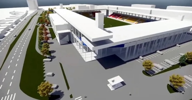 FOTO Stadionul ‘LEGO’ prinde contur