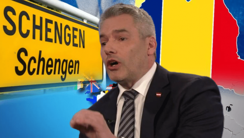 Nehammer a convocat alegerile decisive pentru intrarea României în spațiul Schengen