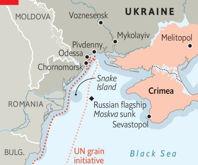 ‘Săgeata lui Putin’ îndeamnă Rusia la ocuparea altor zone din Ucraina: ‘Odesa și alte orașe’