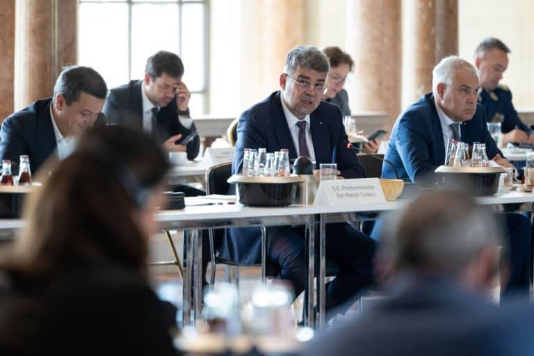 VIDEO Premierul Ciolacu l-a invitat pe prim-ministrul Bavariei la Castelul lui Dracula, dar nu într-o noapte cu lună plină