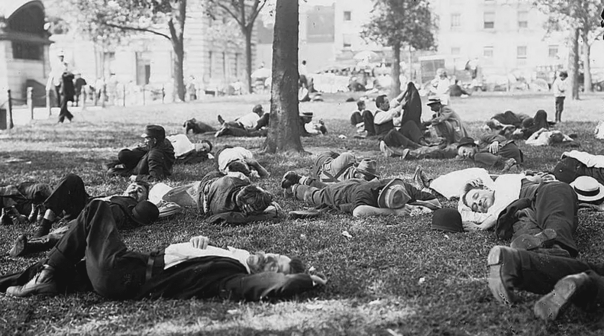 în vara anului 1911 canicula a făcut prăpad în Europa și SUA. Bilanțul celor care au murit de căldură a fost catastrofal